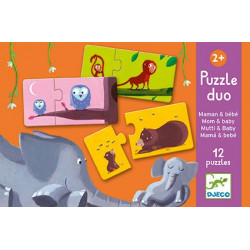 Puzzle duo maman et bébé