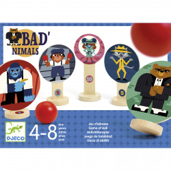 Jeu de cibles Bad'nimals