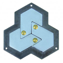 Huzzle Cast Puzzle - Hexagon - difficulté 4