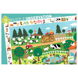 Puzzle observation La ferme