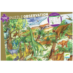 Puzzle observation Les dinosaures